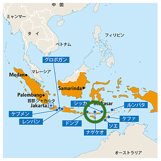 ナゲケオ県の位置