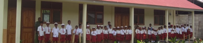 インドネシアにおける学校建設プロジェクト完了報告